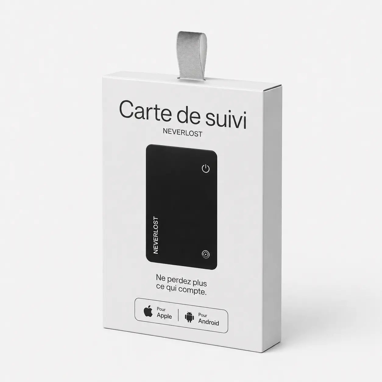 NeverLost™ — Carte de Localisation