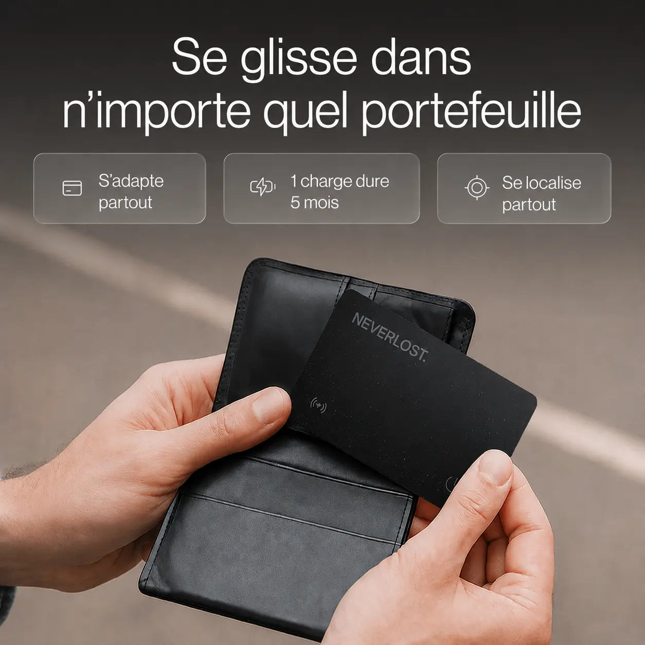 NeverLost™ — Carte de Localisation