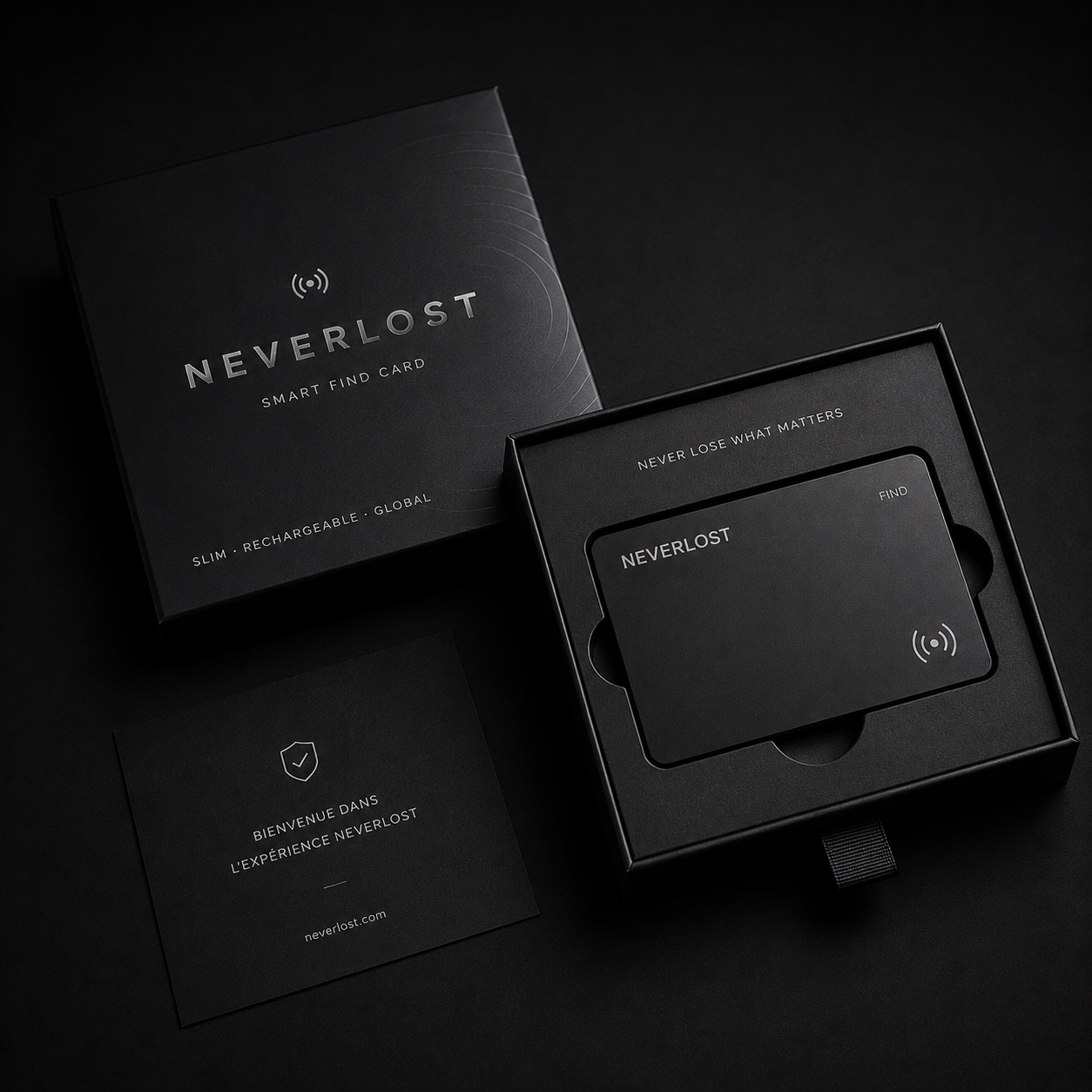 NeverLost™ | Retrouvez vos objets en quelques secondes