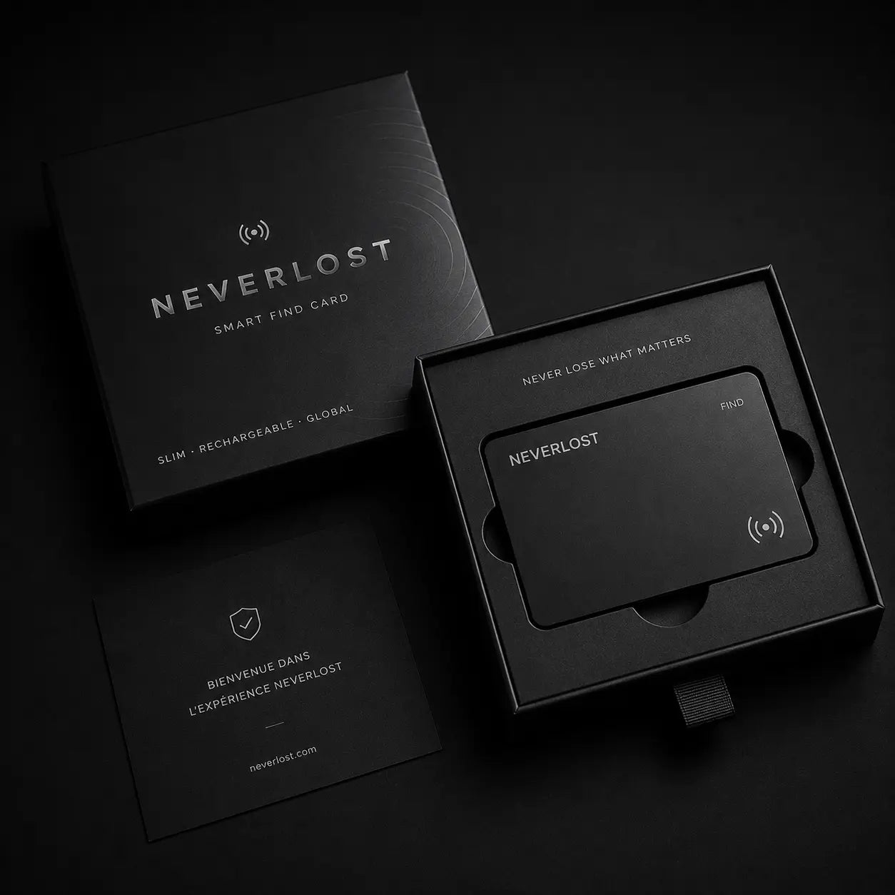 NeverLost™ | Retrouvez vos objets en quelques secondes