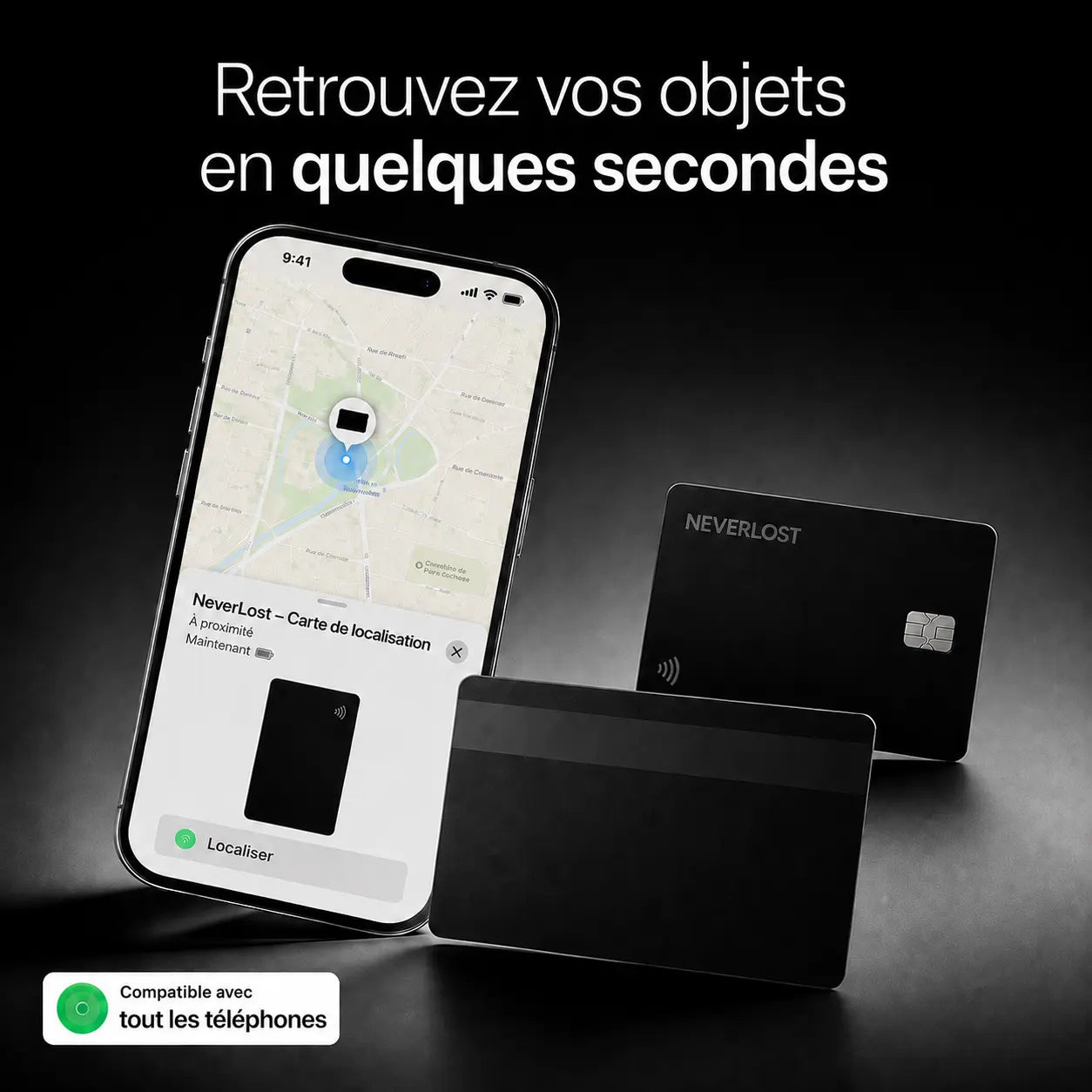 NeverLost™ | Retrouvez vos objets en quelques secondes