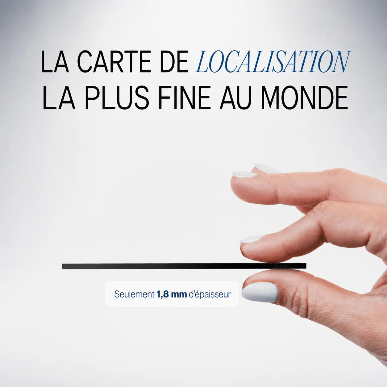 NeverLost™ — Carte de Localisation