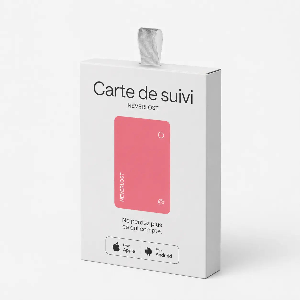 NeverLost™ — Carte de Localisation
