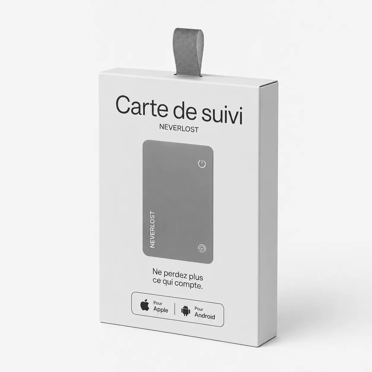 NeverLost™ — Carte de Localisation